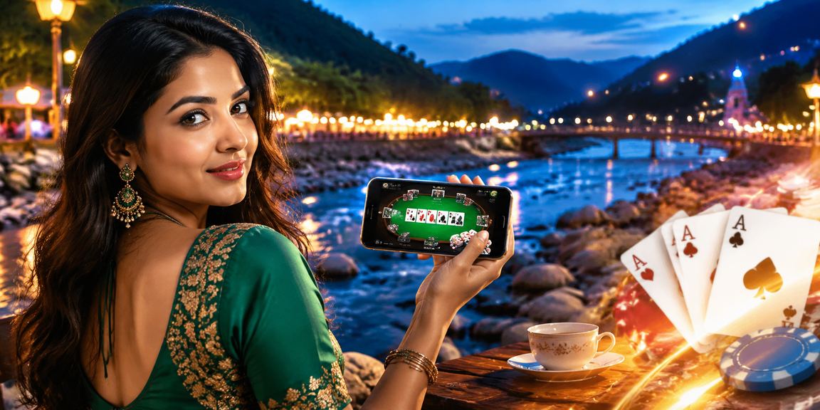 সিলেটে মোবাইলে টিন পাত্তি খেলার চিত্র
